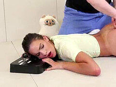 In den arsch, Sadomasochismus, Würgen, Erniedrigung, Bestrafung, Dürr, Sklave, Zug