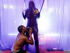 アナル, 黒人, 茶髪の, チン, Hd, ヒール, 異人種間, ラティーナ