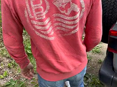 素人, 車, ハードコア, 人妻の, 淫乱熟女, 公共, 三人, 妻