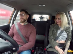 素人, お尻, 黒人, ブロンド, バック, 手コキする, アウトドア, オマンコ