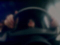 Blond, Rondborstig, Auto, Tsjechisch, Interraciaal, Natuurlijke tieten, Realiteit, Tieten likken