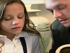 Anal, Cul, Blonde, Sucer une bite, Classique, Tir de sperme, Élève, Adolescente