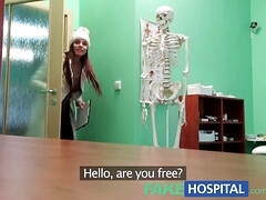 Mona Lee gets her pussy licked by fakehospital doc & swallows a big load