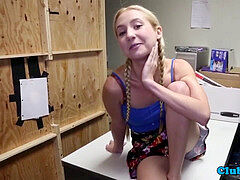 Leie, Handjob, Büro, Zierlich