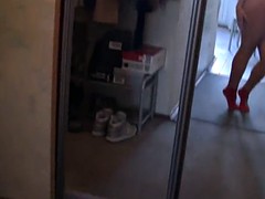 素人, デカパイ, カワイイ, シャワー, オッパイの