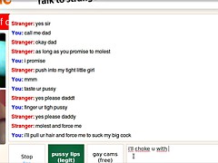 Rough Talk and nice pussy - Omegle #3