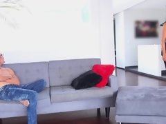 In den arsch, Grosser arsch, Grosser schwanz, Grosse titten, Hardcore, Hd, Latina, Strümpfe