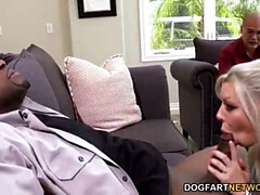 Verga grande, Tetas grandes, Negro, Rubia, Cornudo, Corridas, Polla, Esposa