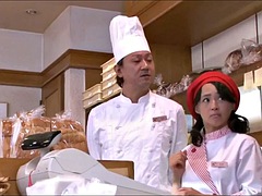 フェラチオ, 中出し, フェティッシュ, 日本人, 熟年, 淫乱熟女, 穴開きパンティ, オッパイの