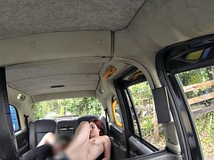 Redhead Czech babe fucked by fake driver