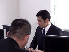 Aziatisch, Zwart, Man die toekijkt, Zwart, Interraciaal, Japaans