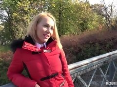 Big-Bosomed Blond Made Love By Two Exciting Guys - Xozilla Porn