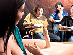 デカチン, デカパイ, 巨乳な, バック, ハードコア, 淫乱熟女, 自然山雀, 教師