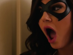 Gebondenheid, Lesbisch, Masturbatie, Natuurlijke tieten, Buiten, Billekoek, Tatoeage, Bekijker