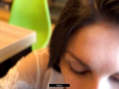 Hotstepmom cum in cunny her stepmom after breakfast - XXX!