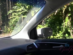 素人, 黒人, ドレス, 黒人, 指いじり, キス, アウトドア, オッパイの