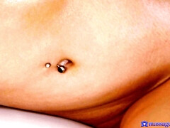 Cul, Éjaculation interne, Queue, Léchez, Massage, Huilée, Piercing, Mouillée