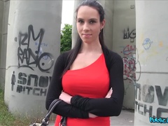 Amateur, Mamada, Corrida, Estilo perrito, Al aire libre, Pov, Público, Coño