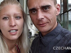 Leie, Blondine, Blasen, Handjob, Selbstgemacht, Pov, Dürr, Titten
