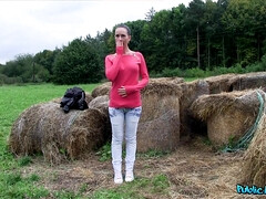 Arsch, Blasen, Tschechisch, Europäisch, Leder, Geld, Pov, Realität