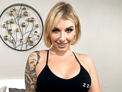 デカ尻, デカパイ, ブロンド, フェラチオ, バック, 淫乱熟女, 剃毛, タトゥー