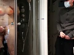 Grote lul, Universiteit, Sperma shot, Duits, Hardcore, Masturbatie, Douche, Tiener