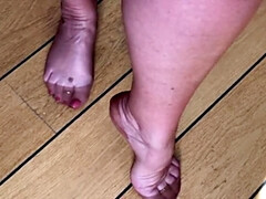 Britannique, Pieds, Fétiche des pieds, Hd, Fait maison, Lingerie, Maman, Jarretelles