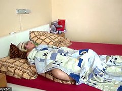 ぽちゃ, 女 人男 人, お婆さん, オナニー, オージー, パーティ, オマンコ, 三人