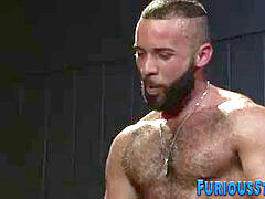 ginormous man-meat hairy man gets fucked