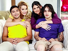 デカ尻, デカチン, デカパイ, フェラチオ, バック, 乱交, 淫乱熟女, オージー