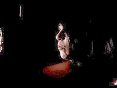 デカチン, フェラチオ, のぞき穴, 小柄, 現実, タトゥー, 三人, オッパイの