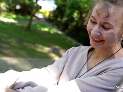 18 ans, Anal, Éjaculation interne, Allemand, Hard, Réalité, Rugueux, Adolescente