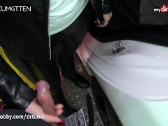 Amateur, Sucer une bite, Allemand, Hd, De plein air, Public