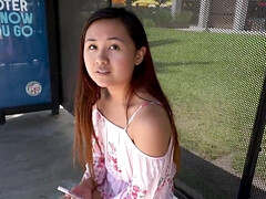 Stunning Asian beauty is a hard-working dick pleaser