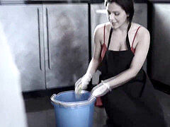 Hot European maid Valentina Nappi was exploited and romped by a crank rich stud named Charles Dera.