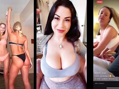 Leie, Erstaunlich, Arsch, Grosse titten, Kompilation, Masturbation, Muschi, Titten