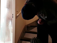 捕まる, ヨーロピアン, ドイツ人, ジム, ハードコア, オナニー, 生徒, 妻