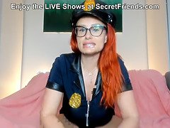 Gros cul, Rondelette, Gode, Fétiche, Énorme, Orgasme, Rousse roux, Nénés