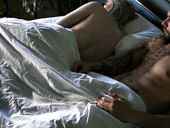 Trans deepthroated by bf before returning the favor