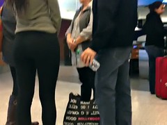 Skinny Latina Teen VPL