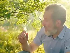 捕まる, 眼鏡, Hd, シゴき, アウトドア, 剃毛, タトゥー, ティーン