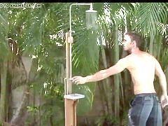 Любители, Большой член, Геи, Мастурбация, На природе