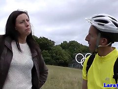 フェラチオ, 茶髪の, エロ熟女, イマラチオ, ゴム, なめる, 熟年, 母