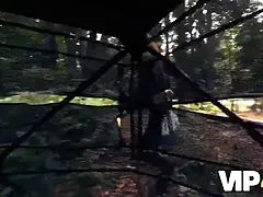 Cocu, Petite amie, Hd, Seins naturels, De plein air, Pov, Réalité, Rousse roux