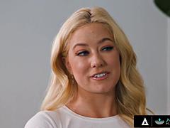 Grote kont, Blond, Pijpbeurt, Hd, Masseren, Moeder, Gezichtspunt, Tiener