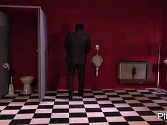 Anal and Blowjob in the Bathroom