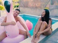 お尻, 美人, 気狂い, チン, ハードコア, ラティーナ, オマンコ, オッパイの
