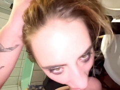 Enthousiasteling, Blond, Pijpbeurt, Diep in de keel, Fetisj, Pissen, Gezichtspunt, Tiener