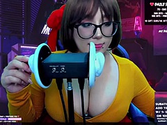 ぽっちゃり, デカパイ, フェラチオ, ボンデージ, 茶髪の, 中出し, ハードコア, オッパイの