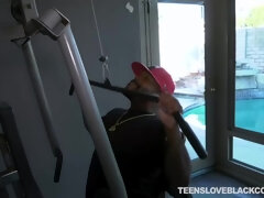 Grosser arsch, Grosse titten, Schwarz, Blasen, Hardcore, Interrassisch, Muschi, Titten